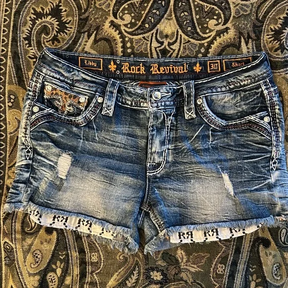 Rock Revival Jean shorts tag size 30